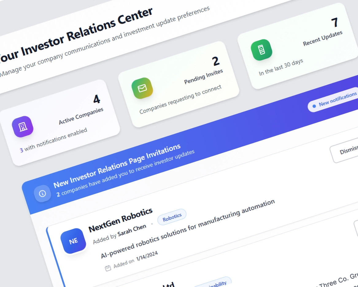 Stay Connected to Your Portfolio